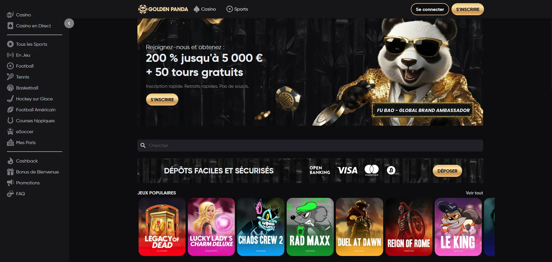 Golden Panda